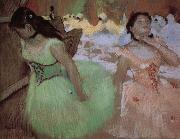 Edgar Degas Dancer entering with veil oil painting